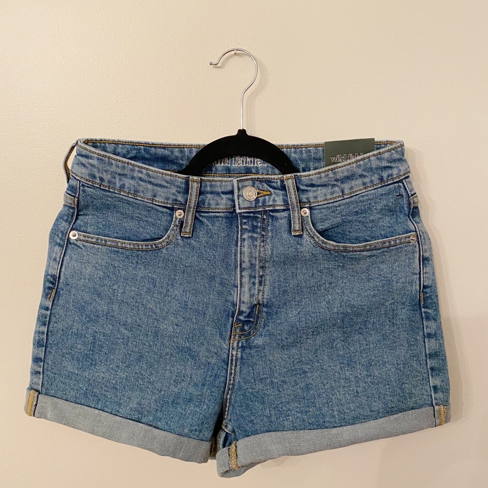 TWO shorts (both size 8) NEVER WORN!